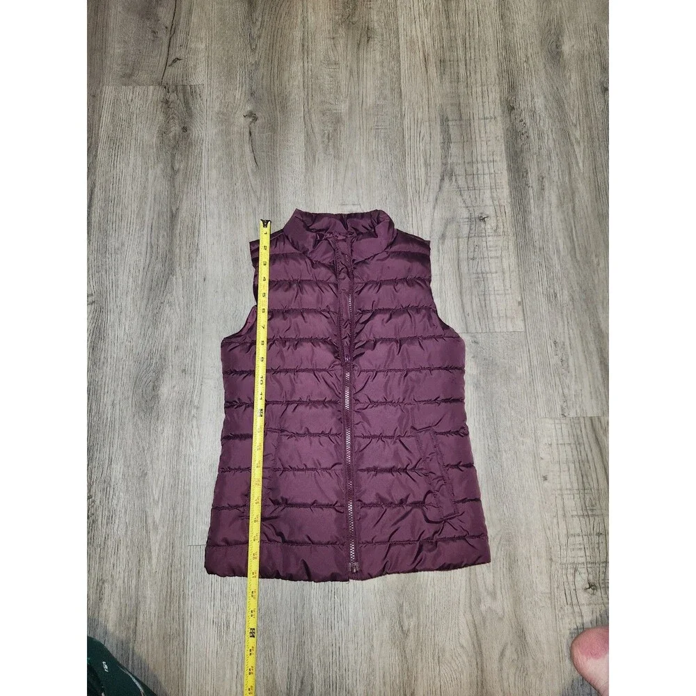 Gap Kids Purple Puffer Vest | Large